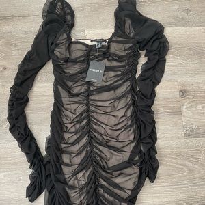 Forever 21 Ruched Dress